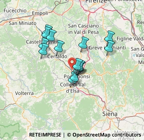 Mappa Via Pisana, 50028 Barberino Tavarnelle FI, Italia (10.71133)
