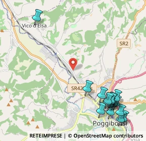 Mappa Via Pisana, 50028 Barberino Tavarnelle FI, Italia (3.03313)