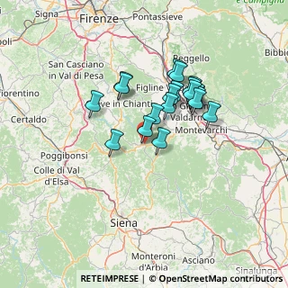 Mappa Via Guido Rossa, 53017 Radda in Chianti SI, Italia (11.4465)