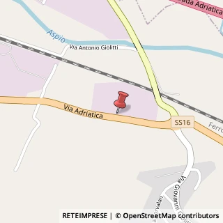 Mappa Via Adriatica, 25, 60022 Castelfidardo, Ancona (Marche)