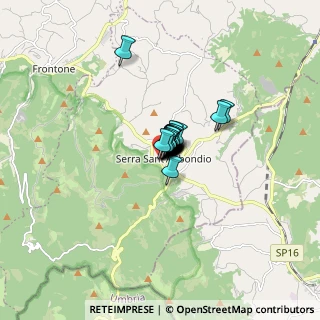 Mappa Piazzale Del Comune, 61040 Serra Sant'Abbondio PU, Italia (0.40833)