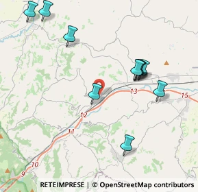 Mappa Via Carrozze Vaccili, 60031 Castelplanio AN, Italia (4.29545)