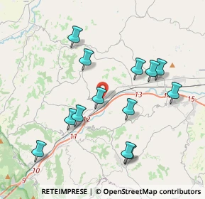 Mappa Via Carrozze Vaccili, 60031 Castelplanio AN, Italia (4.00385)