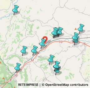 Mappa Via Carrozze Vaccili, 60031 Castelplanio AN, Italia (4.26688)