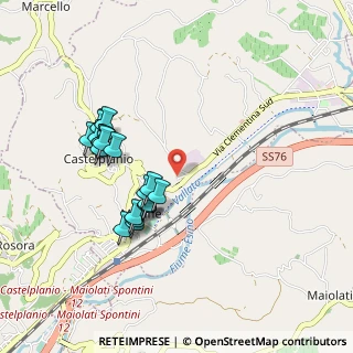 Mappa Via Carrozze Vaccili, 60031 Castelplanio AN, Italia (0.916)