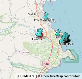 Mappa Contrada, 96014 Floridia SR, Italia (8.543)