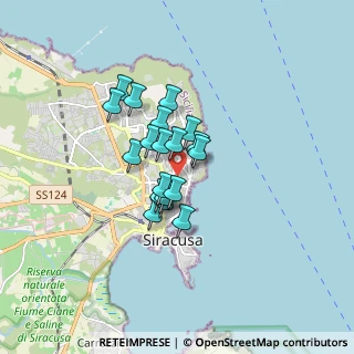Mappa Cittadella dello Sport, 96100 Siracusa SR, Italia (1.25526)