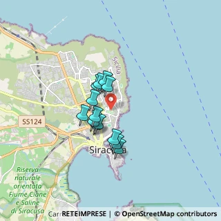 Mappa Cittadella dello Sport, 96100 Siracusa SR, Italia (1.28769)