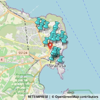Mappa Via San Bassiano, 96100 Siracusa SR, Italia (1.2985)