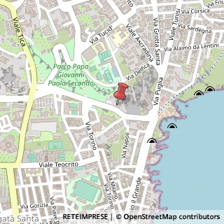 Mappa Via Maria Politi Laudien, 2, 96100 Siracusa, Siracusa (Sicilia)
