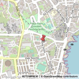 Mappa Via Torino,  148, 96100 Siracusa, Siracusa (Sicilia)