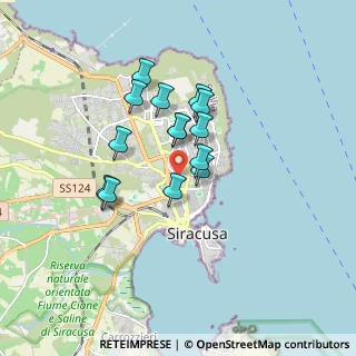 Mappa Via San Sebastiano, 96100 Siracusa SR, Italia (1.46929)