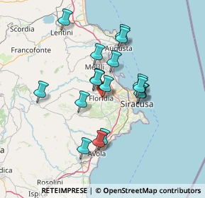 Mappa Via Arturo Toscanini, 96014 Floridia SR, Italia (13.66706)