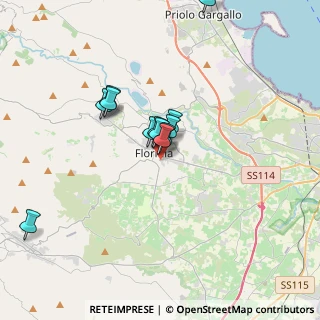 Mappa Via Giacomo Puccini, 96014 Floridia SR, Italia (3.08417)