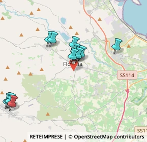 Mappa SP 12, 96014 Floridia SR (5.445)