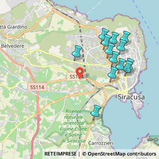 Mappa Villaggio Miano, 96100 Siracusa SR, Italia (2.43692)