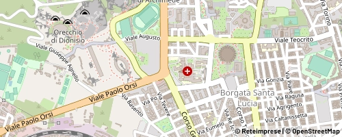 Mappa Syracuse