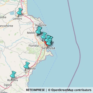 Mappa Viale Giuseppe Agnello, 96100 Siracusa SR, Italia (12.62417)