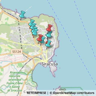 Mappa Piazzale Carmelo Ganci, 96100 Siracusa SR, Italia (1.62818)
