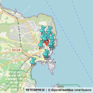 Mappa Piazzale Carmelo Ganci, 96100 Siracusa SR, Italia (1.00083)