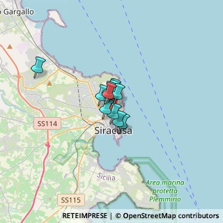 Mappa Piazzale Carmelo Ganci, 96100 Siracusa SR, Italia (1.71182)