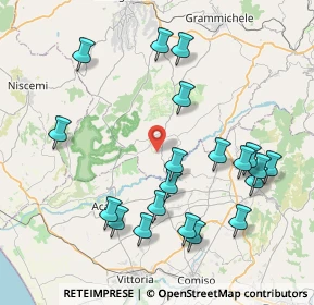 Mappa Via Piave, 95040 Mazzarrone CT, Italia (9.848)