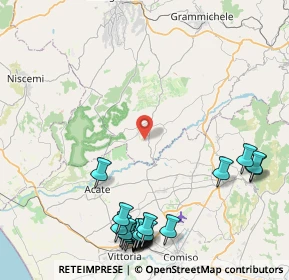 Mappa Via Piave, 95040 Mazzarrone CT, Italia (13.0425)