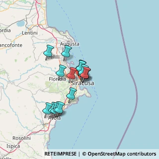 Mappa Via Zappalà, 96100 Siracusa SR, Italia (11.60938)
