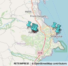 Mappa Via Salvatore Rizza, 96014 Floridia SR, Italia (4.31077)