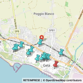 Mappa Via filippo, 93012 Gela CL, Italia (1.28615)