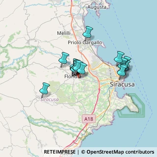 Mappa Via Paolo Borsellino, 96014 Floridia SR, Italia (6.28235)