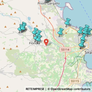 Mappa Via Giustiniani, 96100 Siracusa SR, Italia (6.2805)