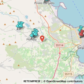 Mappa Via Giustiniani, 96100 Siracusa SR, Italia (6.27667)