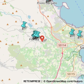 Mappa Traversa Cardinale, 96100 Siracusa SR, Italia (4.98333)