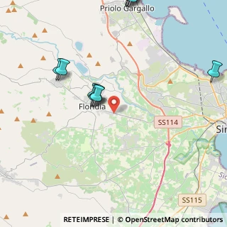 Mappa Traversa Cardinale, 96100 Siracusa SR, Italia (5.84273)
