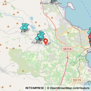 Mappa Traversa Cardinale, 96100 Siracusa SR, Italia (7.6125)