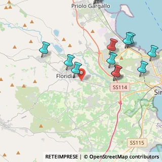 Mappa Traversa Cardinale, 96100 Siracusa SR, Italia (5.59846)