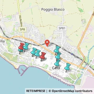 Mappa 93012 Gela CL, Italia (1.08)