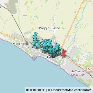 Mappa 93012 Gela CL, Italia (1.084)
