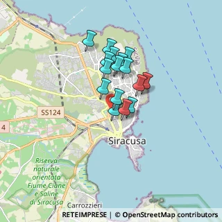 Mappa Via S. Zosimo, 96100 Siracusa SR, Italia (1.37813)