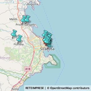 Mappa Via S. Zosimo, 96100 Siracusa SR, Italia (4.95308)