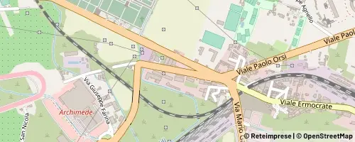 Mappa Syracuse