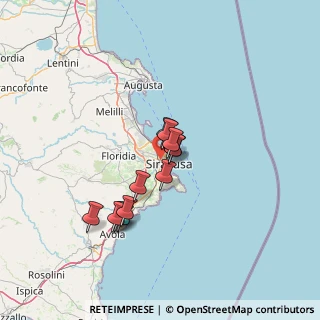 Mappa VIA NECROPOLI DEL FUSCO S, 96100 Siracusa SR, Italia (11.60833)