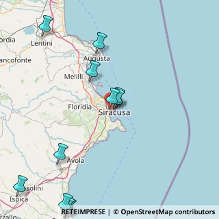 Mappa Ronco II di Viale Paolo Orsi, 96100 Siracusa SR, Italia (24.44273)