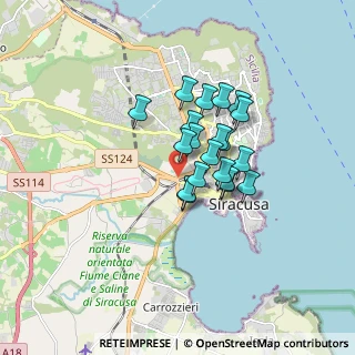 Mappa Ronco II di Viale Paolo Orsi, 96100 Siracusa SR, Italia (1.3225)