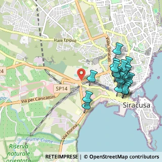 Mappa Ronco II di Viale Paolo Orsi, 96100 Siracusa SR, Italia (1.121)