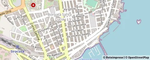 Mappa Syracuse