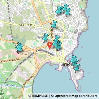 Mappa Via Adda, 96100 Siracusa SR, Italia (1.19)