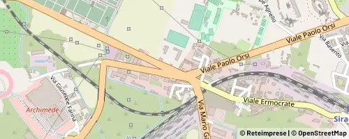 Mappa Syracuse