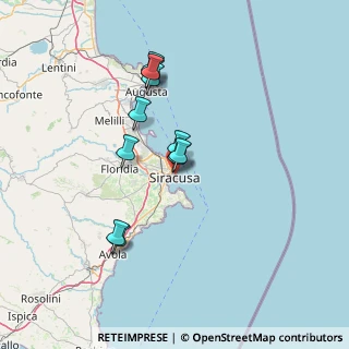 Mappa Via allo Sbarcadero S. Lucia, 96100 Siracusa SR, Italia (13.84364)
